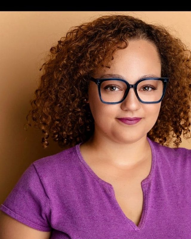 Studio portrait of a member of the LA Women's Film Crew network